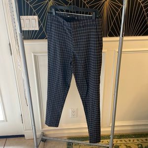 ASOS men’s skinny fit pants in checkered pattern